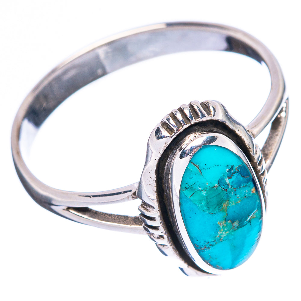 Rare Arizona Turquoise Ring Size 9.5 (925 Sterling Silver) R4578