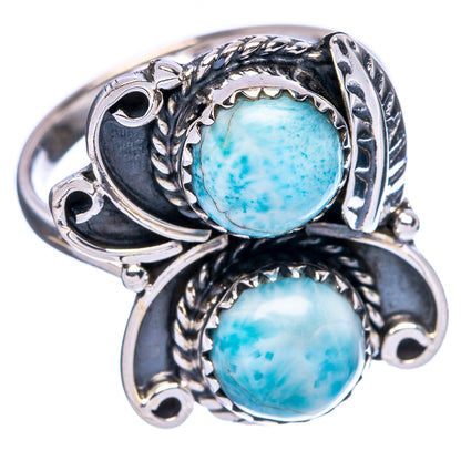 Larimar Ring Size 8.25 (925 Sterling Silver) R146254