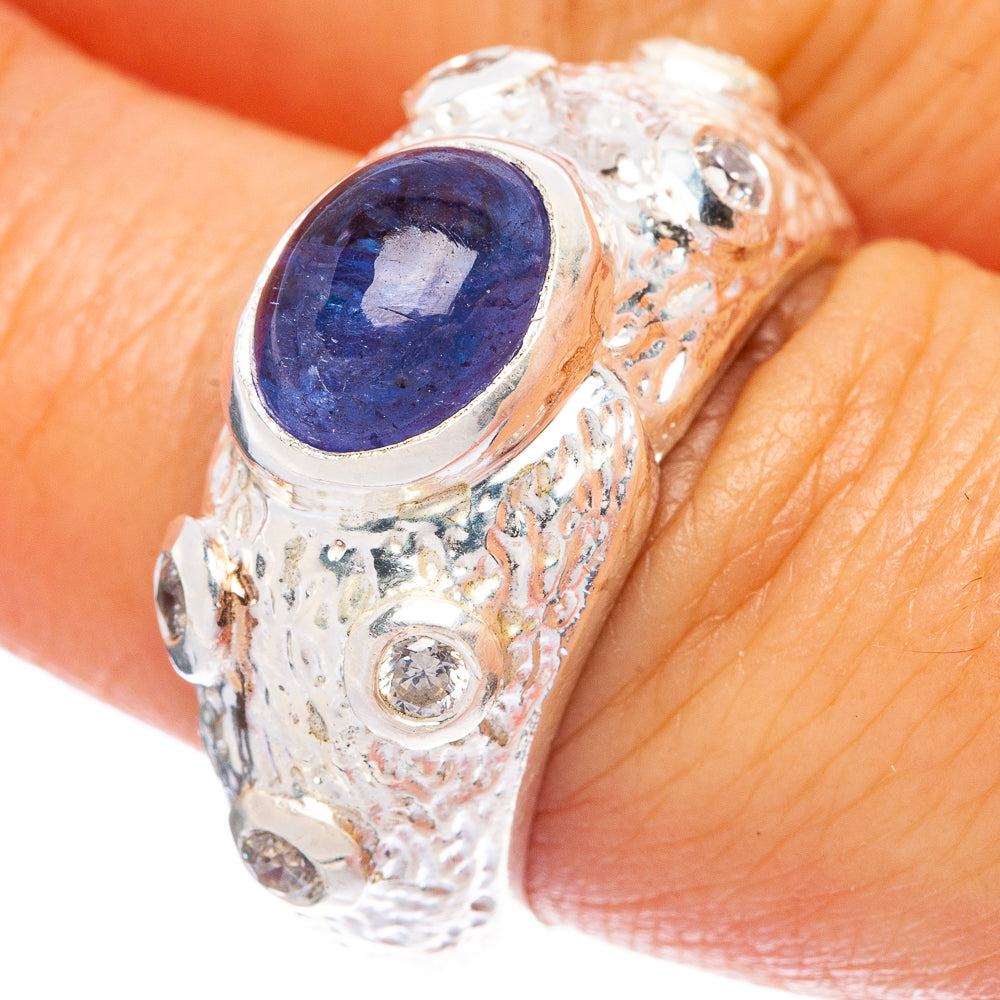 Natural Tanzanite Ring Size 7.75 (925 Sterling Silver) R145978