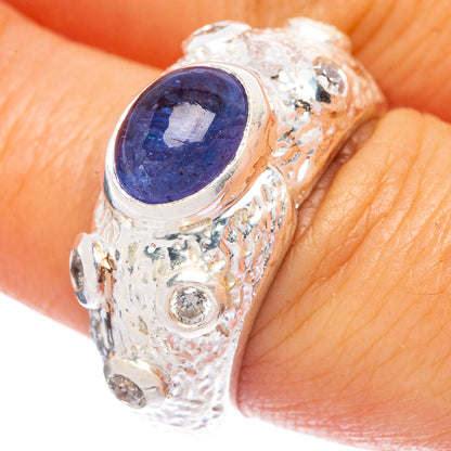Natural Tanzanite Ring Size 7.75 (925 Sterling Silver) R145978