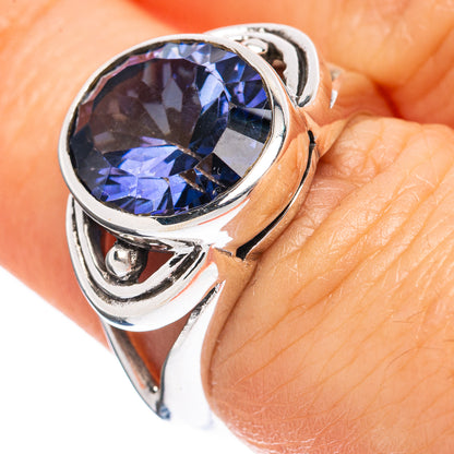 Blue Mystic Topaz Ring Size 6.5 (925 Sterling Silver) R3208