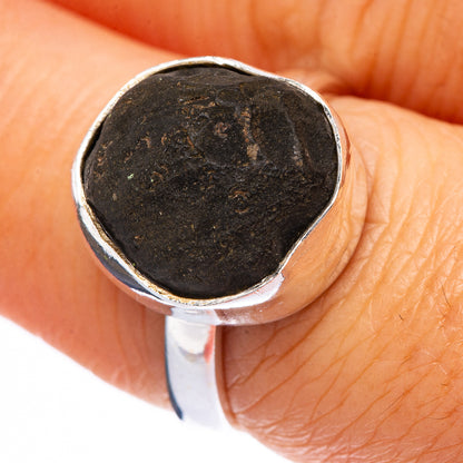 Tektite Ring Size 7 (925 Sterling Silver) R146154