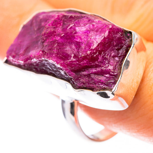 Large Ruby Zoisite Ring Size 11 (925 Sterling Silver) R141368