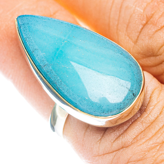 Peruvian Opal Ring Size 7 (German Silver)