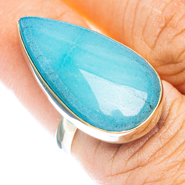 Peruvian Opal Ring Size 7 (German Silver)