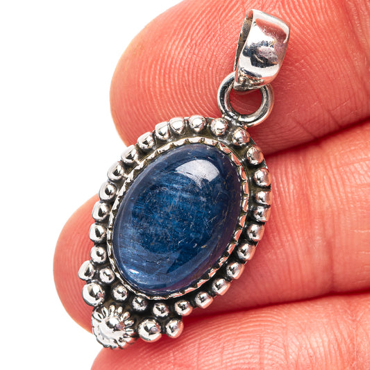 Kyanite Pendant 1 3/8" (.925 Sterling Silver)