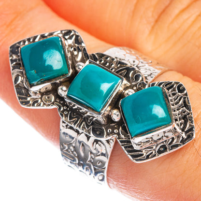 Sleeping Beauty Turquoise Ring Size 8 (925 Sterling Silver) R144236