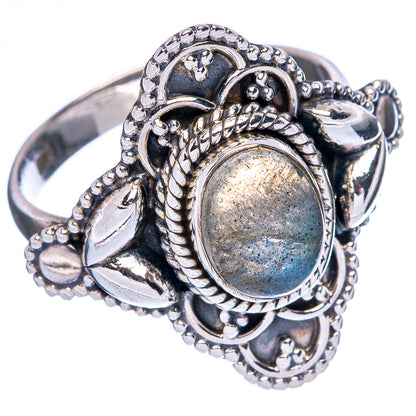 Labradorite Ring Size 6.75 (925 Sterling Silver) R146311