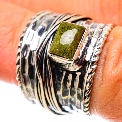 Green Tourmaline Ring Size 6 (925 Sterling Silver) RING138848