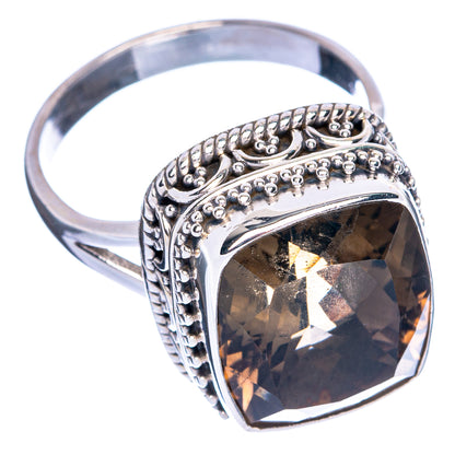 Smoky Quartz Ring Size 10.75 (925 Sterling Silver) R144451