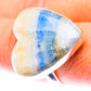 Large Blue Scheelite Ring Size 8.5 (925 Sterling Silver) RING140201