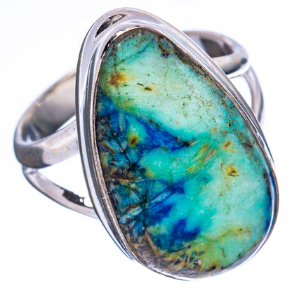 Azurite Ring Size 7 (925 Sterling Silver) R4117