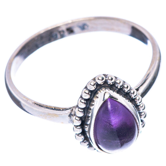 Amethyst Dainty Ring Size 8 (925 Sterling Silver) R5810