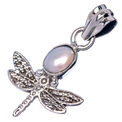 Cultured Pearl Dainty Pendant 1 1/8" (925 Sterling Silver) P39901