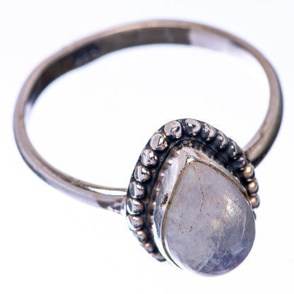 Rainbow Moonstone Dainty Ring Size 6.25 (925 Sterling Silver) R145193