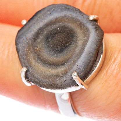 Desert Rose Druzy Ring Size 7.25 (925 Sterling Silver) R1660