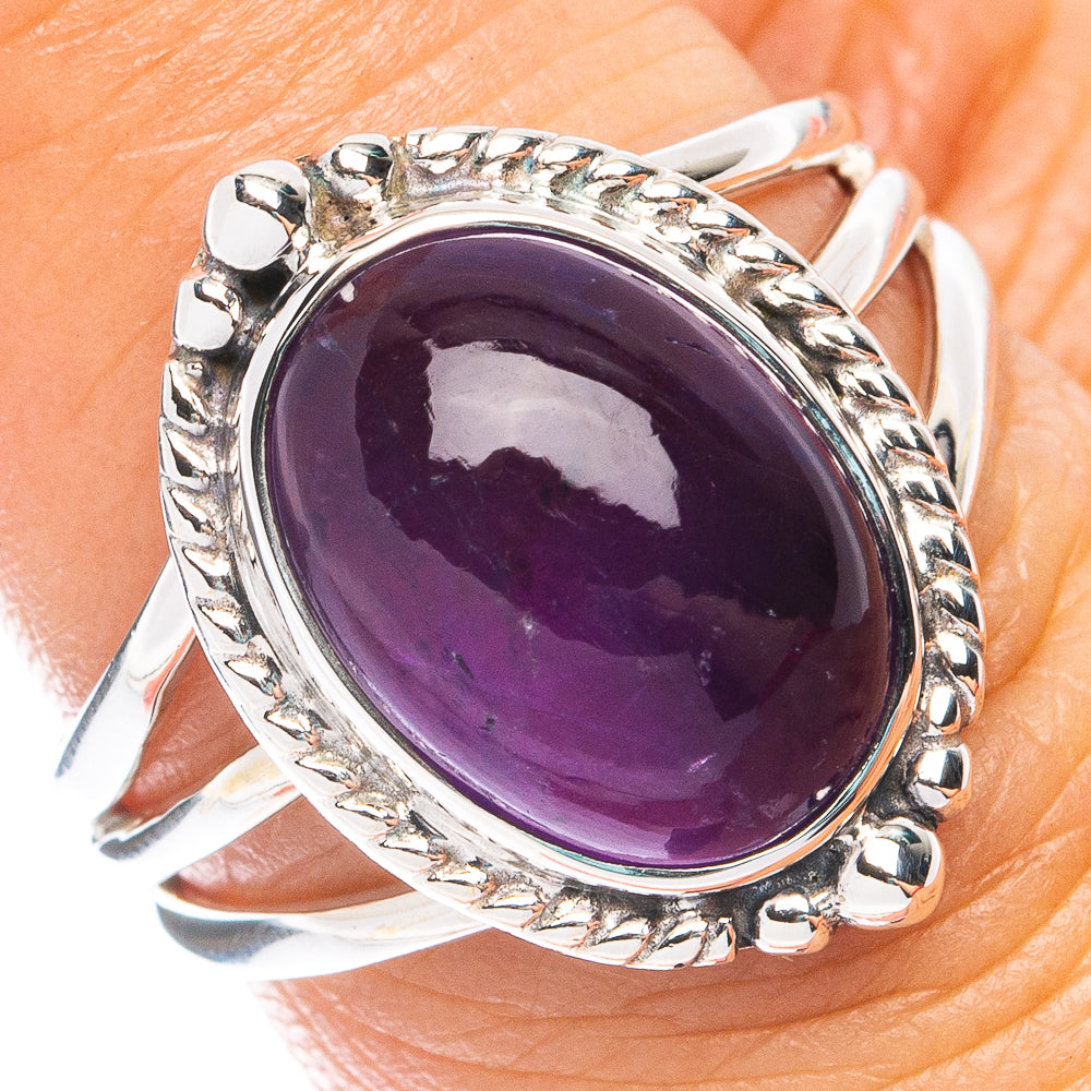 Premium Amethyst Ring Size 6.75 (925 Sterling Silver) R7647