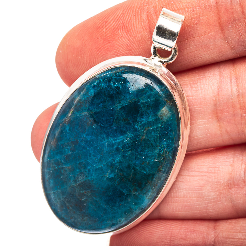 Apatite Pendant 2" (.925 Sterling Silver)