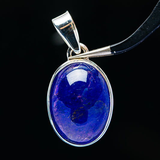 22.8ct Premium Tanzanite Pendant 1 1/4" (.925 Sterling Silver)