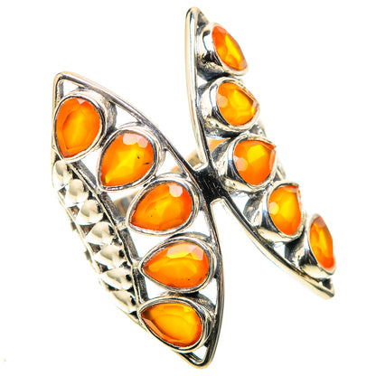 Large Carnelian Ring Size 8 (925 Sterling Silver) RING138599