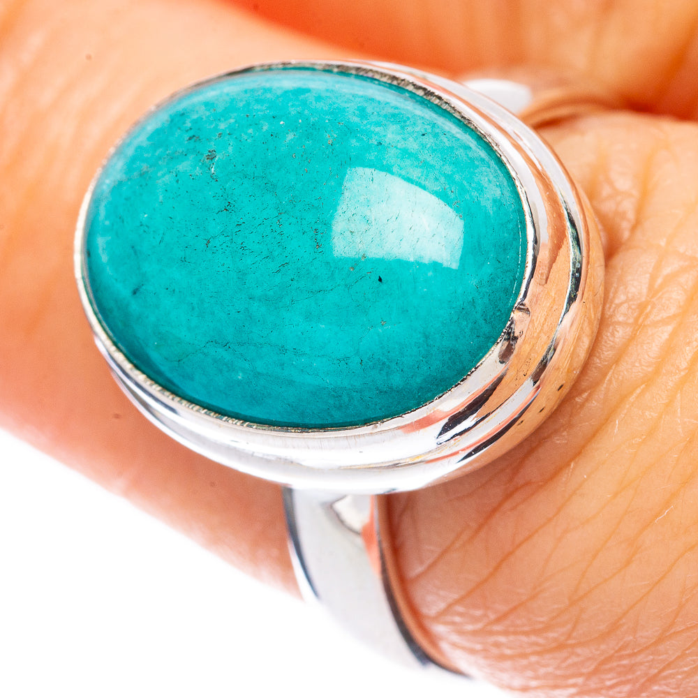 Amazonite Ring Size 7.5 (925 Sterling Silver) R2051