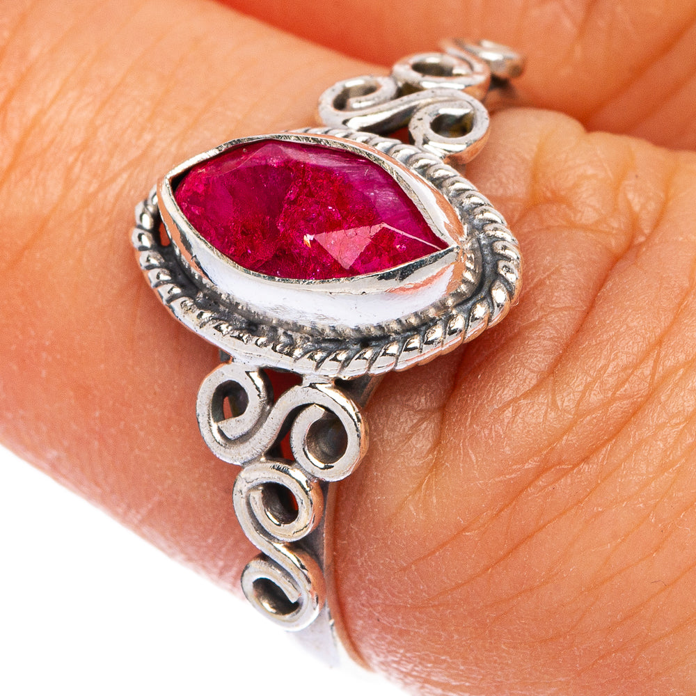 Ruby Dainty Ring Size 7.5 (925 Sterling Silver) R145349