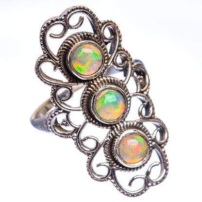 Ethiopian Opal Ring Size 8 (925 Sterling Silver) RING143432