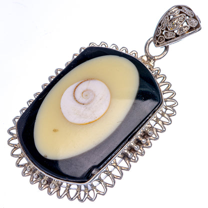 Shiva Eye Pendant 2 3/8" (925 Sterling Silver) P40082