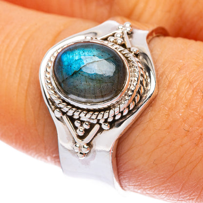 Labradorite Ring Size 7 (925 Sterling Silver) R146091