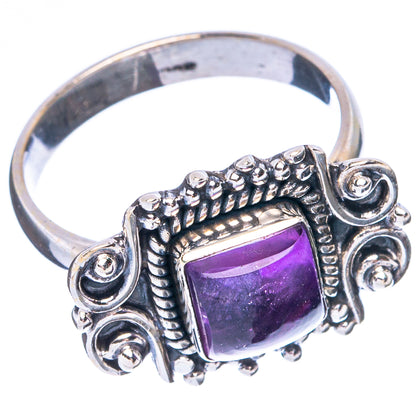 Amethyst Dainty Ring Size 8 (925 Sterling Silver) R5211
