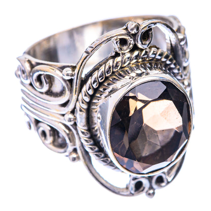 Smoky Quartz Ring Size 5.75 (925 Sterling Silver) R141484