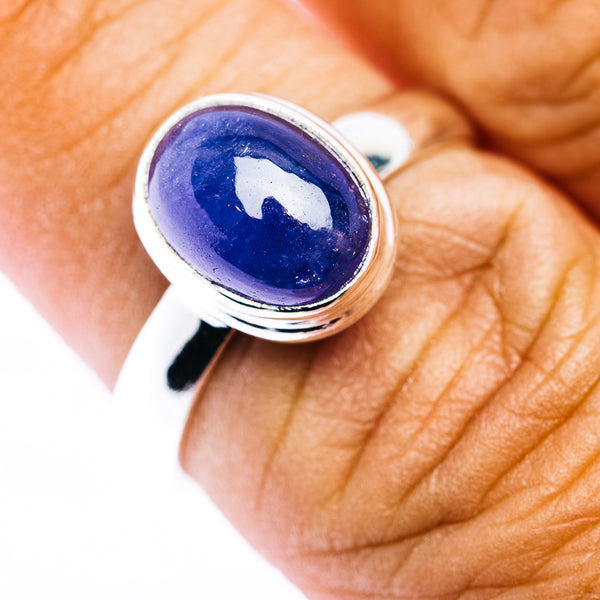 Tanzanite Ring Size 7.5 (.925 Sterling Silver)