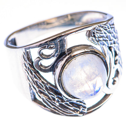 Rainbow Moonstone Ring Size 9.5 (925 Sterling Silver) RING139888