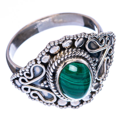 Malachite Ring Size 8 (925 Sterling Silver) R146185