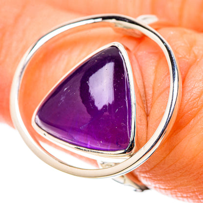 Premium Amethyst Ring Size 7 (925 Sterling Silver) RING138109