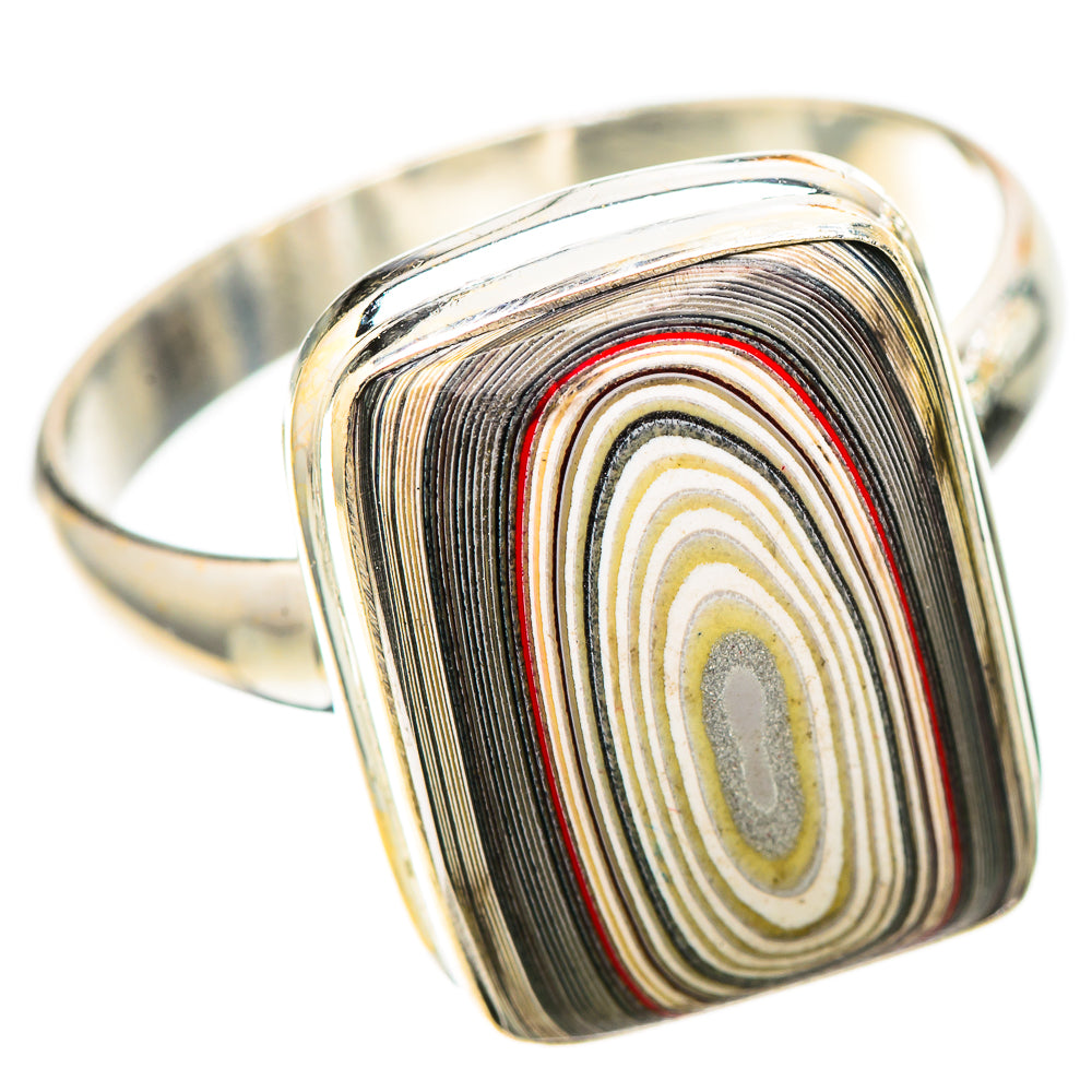 Fordite Ring Size 11.75 (925 Sterling Silver) RING139275