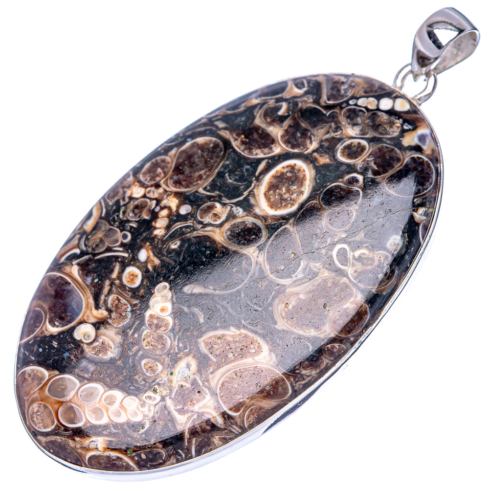 Turritella Pendant 2 5/8" (925 Sterling Silver) P42851