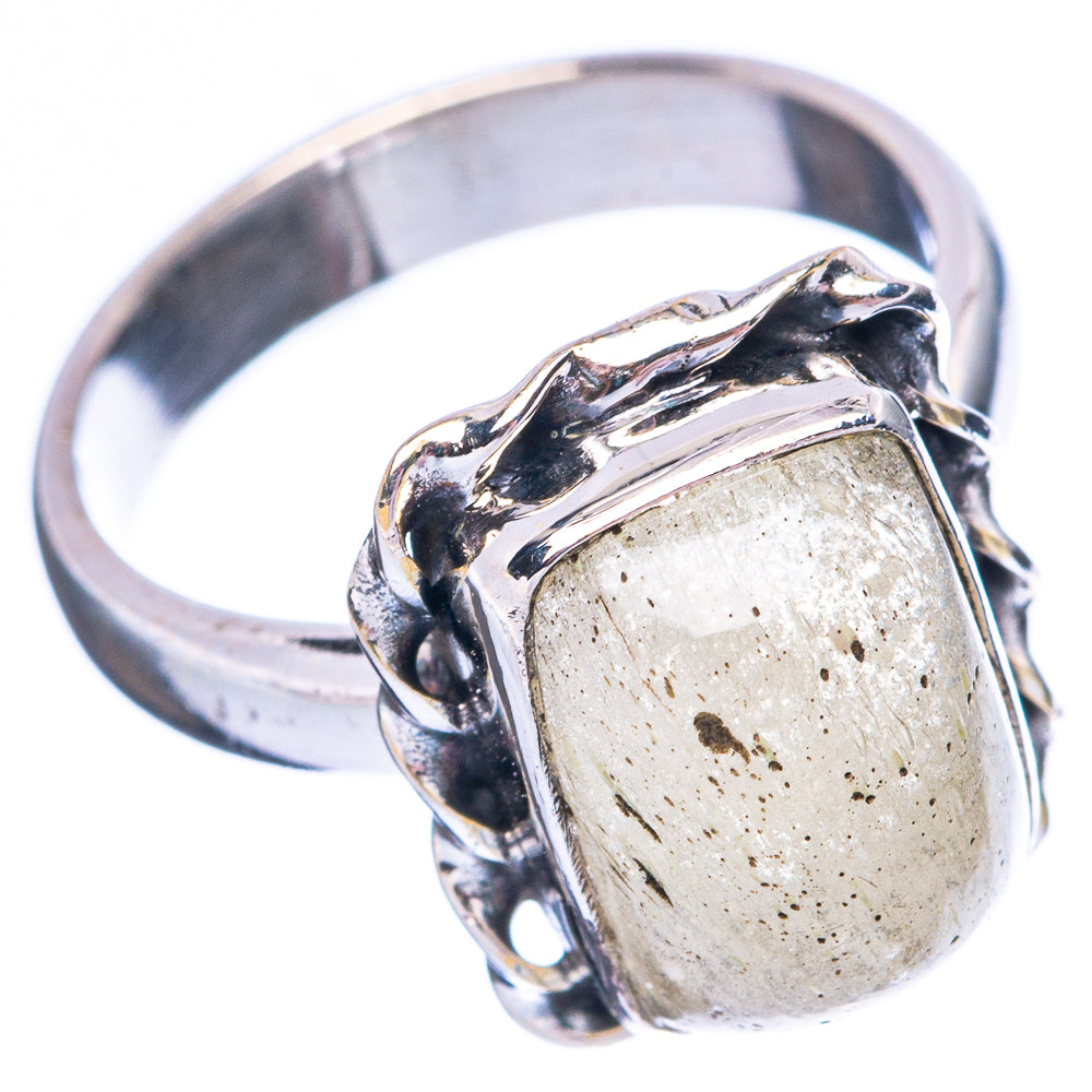 Rare Libyan Desert Glass Ring Size 5 (925 Sterling Silver) R3974