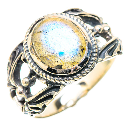 Labradorite Ring Size 9.25 (925 Sterling Silver) RING138820