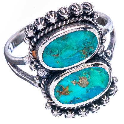 Rare Arizona Turquoise Ring Size 7 (925 Sterling Silver) R2339