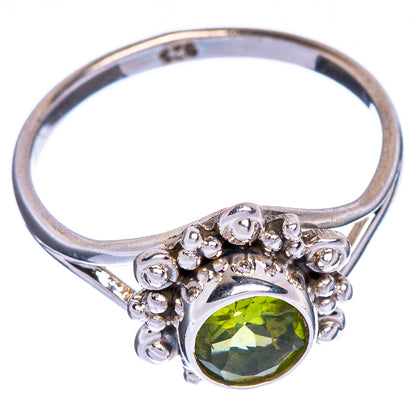 Peridot Dainty Ring Size 5.75 (925 Sterling Silver) R147270