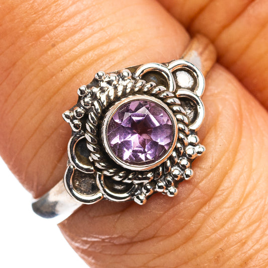 Amethyst Ring Size 7 (.925 Sterling Silver)
