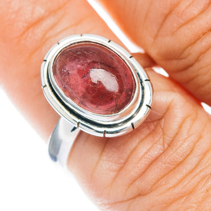 Premium Pink Tourmaline Ring Size 7 (.925 Sterling Silver)