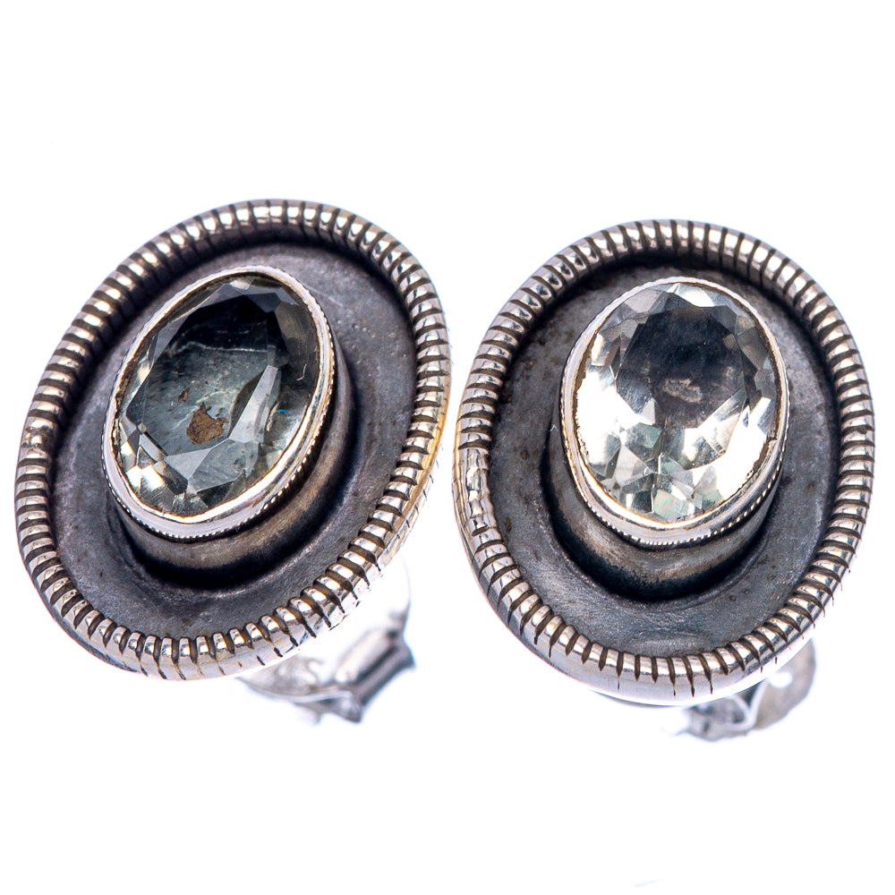 White Quartz Dainty Earrings 1/2" (925 Sterling Silver) E2003