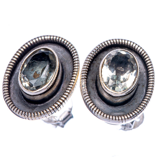 White Quartz Dainty Earrings 1/2" (925 Sterling Silver) E2003