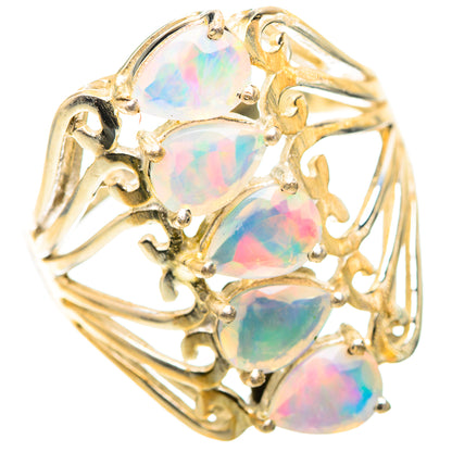 Ethiopian Opal 925 Sterling Silver Ring Size 10.25 (925 Sterling Silver) RING139550