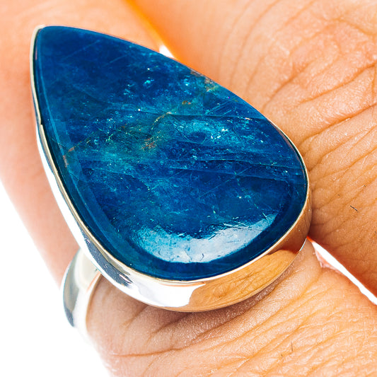 Apatite Ring Size 8 (German Silver)