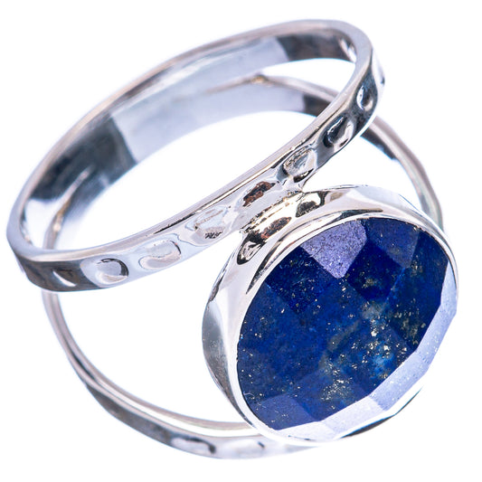 Premium Lapis Lazuli Ring Size 7.5 (925 Sterling Silver) R3559