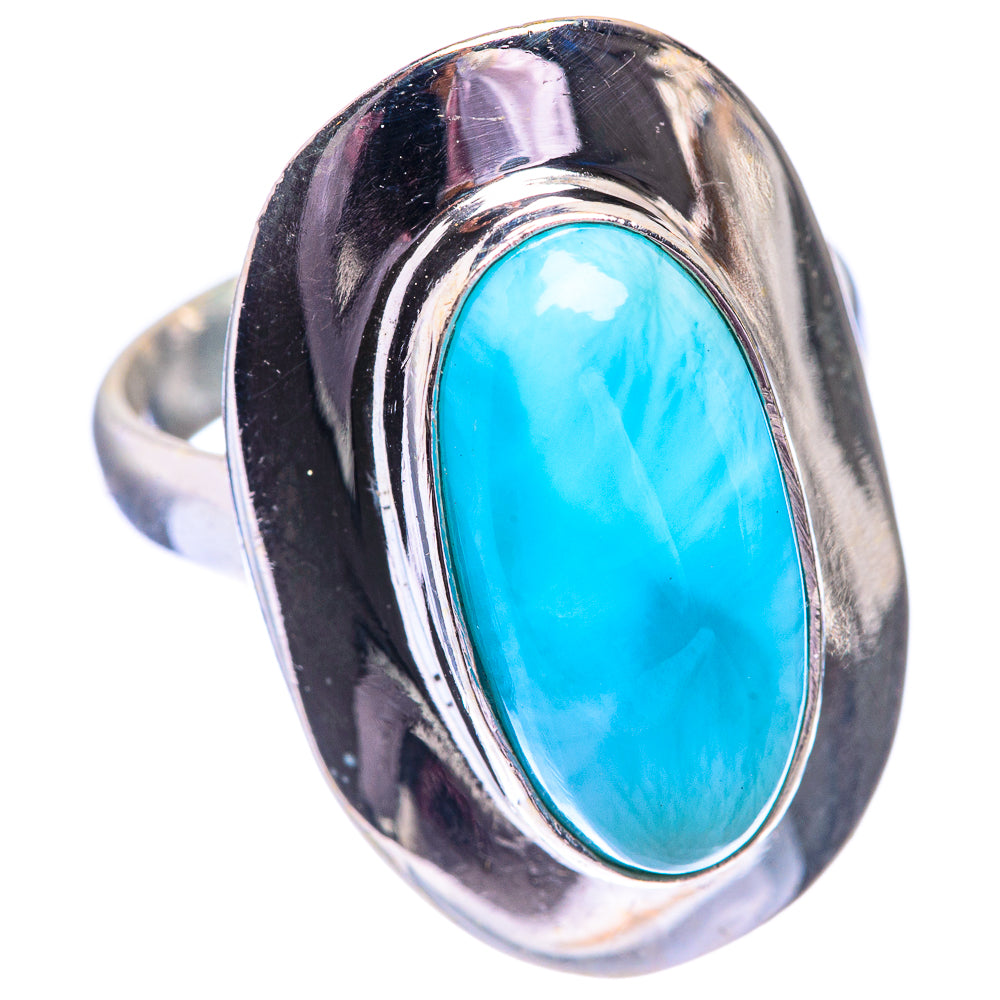 Larimar Ring Size 6.25 (925 Sterling Silver) R140592