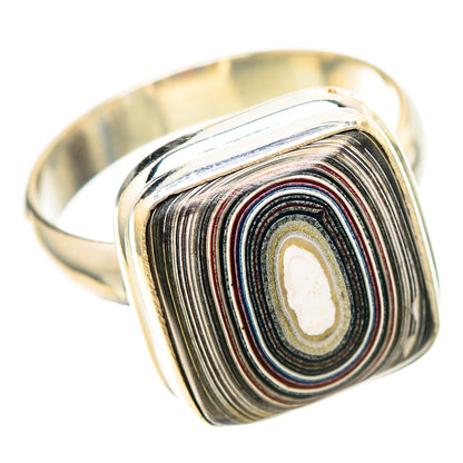 Fordite 925 Sterling Silver Ring Size 9 (925 Sterling Silver) RING139547